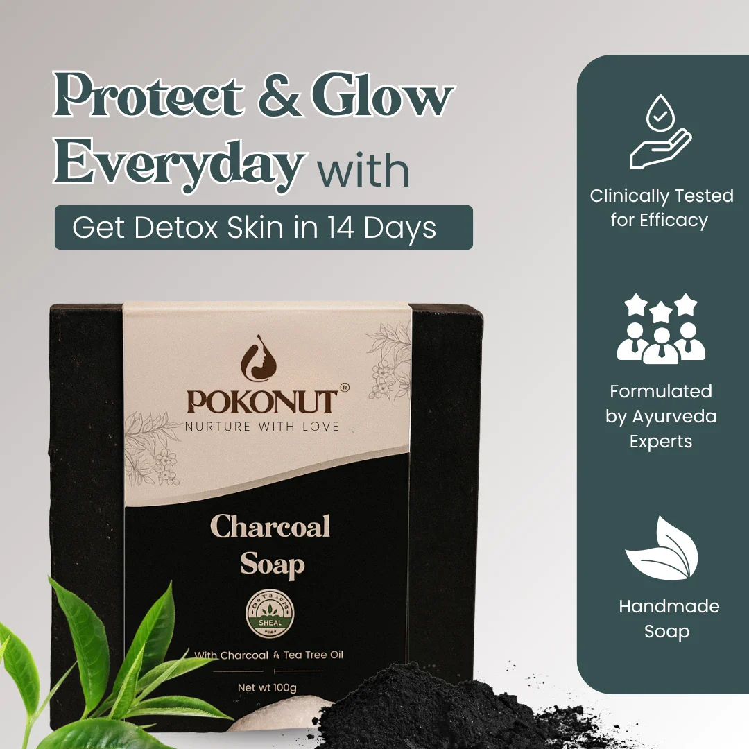 Pokonut Charcoal Soap - Image 6
