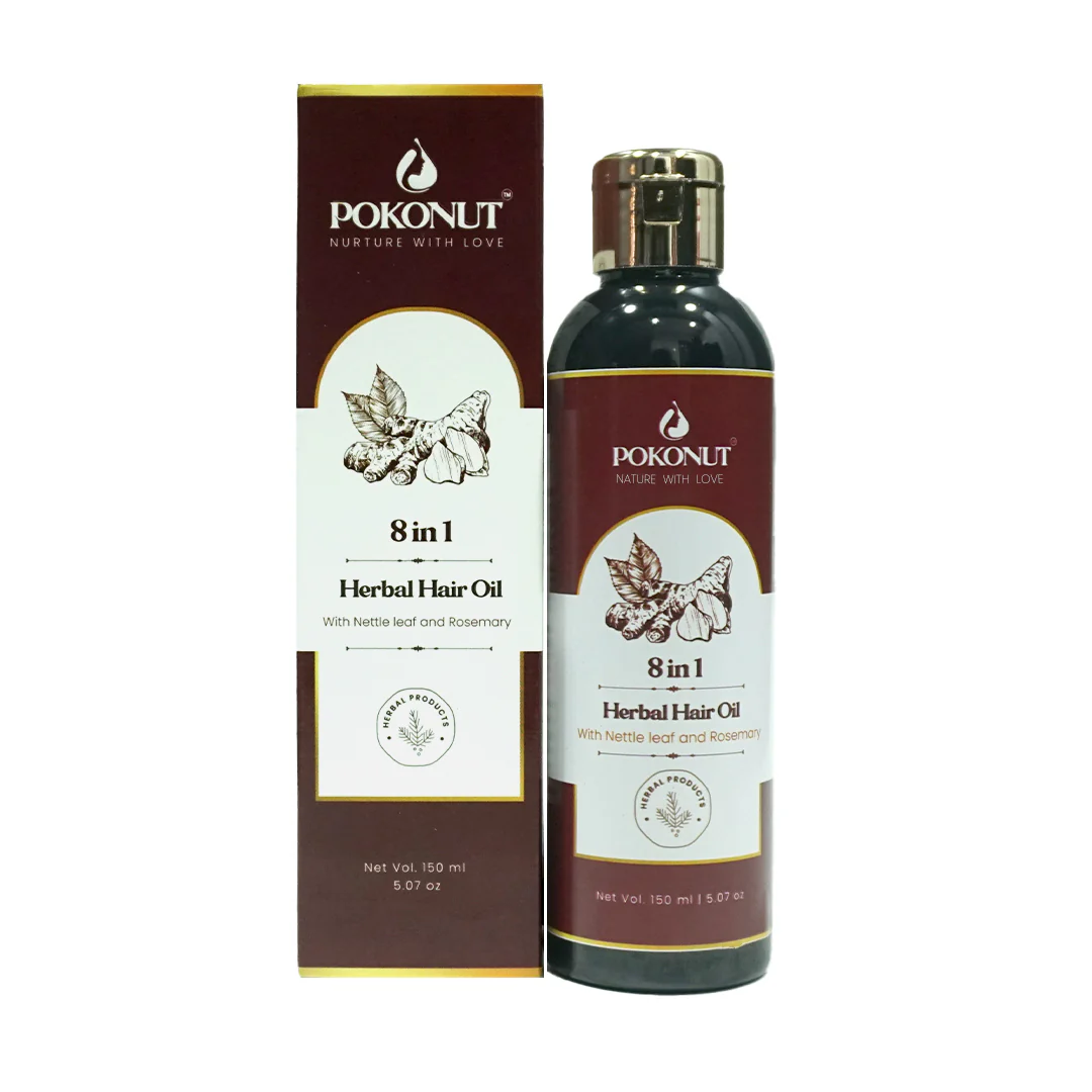 Herbal Hair care Kit (Hair oil, Shampoo, Conditioner)-150ML Each - Image 6