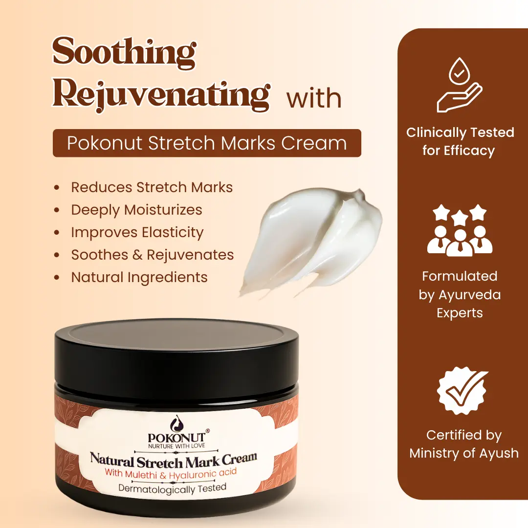 Pokonut Stretch Mark Cream - Image 6